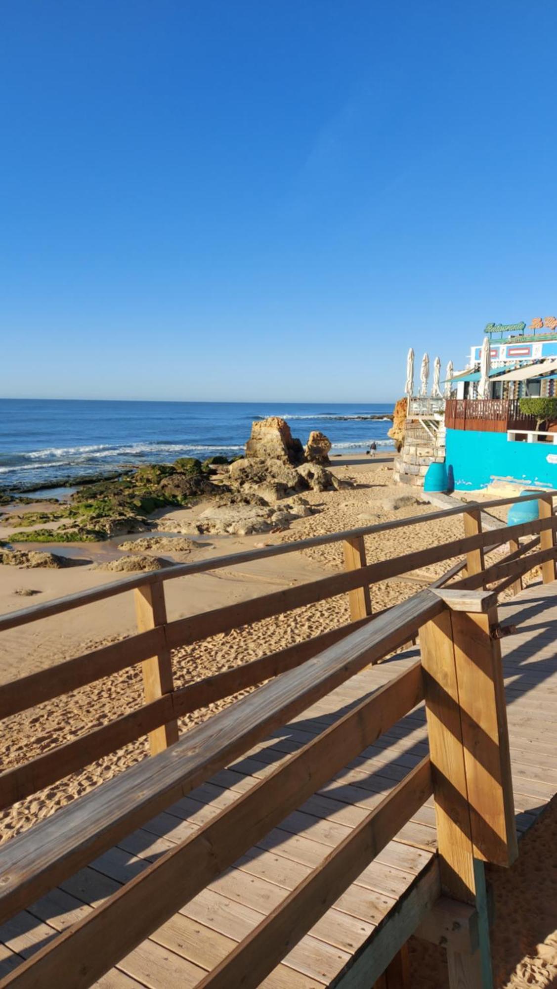 Ferienwohnung Olhos Do Mar Albufeira Exterior foto
